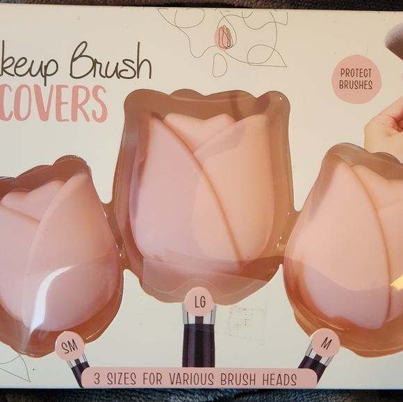 Makeup brush covers 3 pack, 3 sizes. - Picture 2 of 3